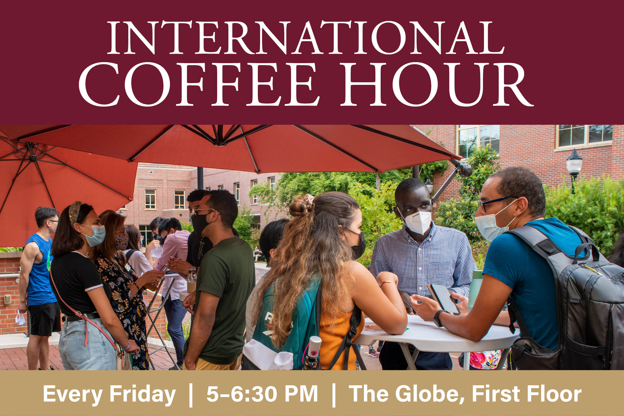 International Coffee Hour Returns Weekly Center for Global Engagement